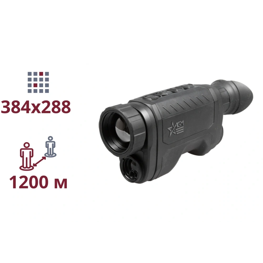 Тепловізійний монокуляр agm agm reachir lrf 25-384