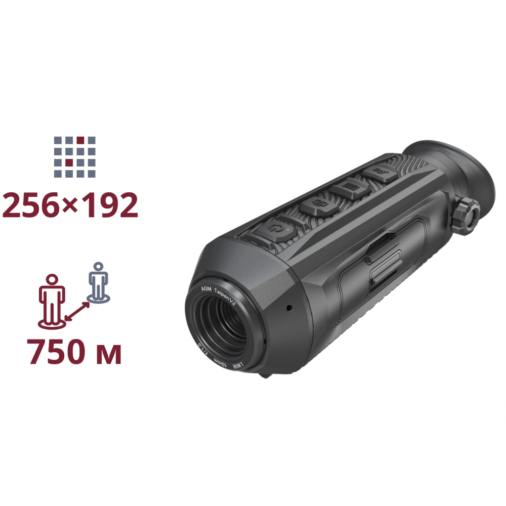 Тепловізійний монокуляр agm agm taipanv2 15-256