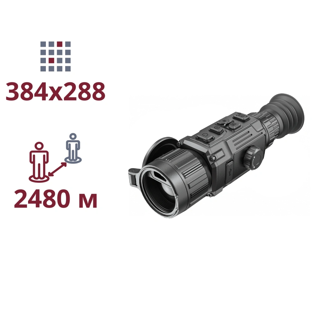 Тепловизионный прицел agm agm rattlerv3 lrf 35-384