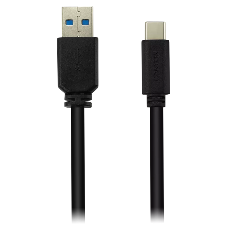 Кабель Canyon Canyon UC-4B black (USB-C — USB 3.0) 1.5м