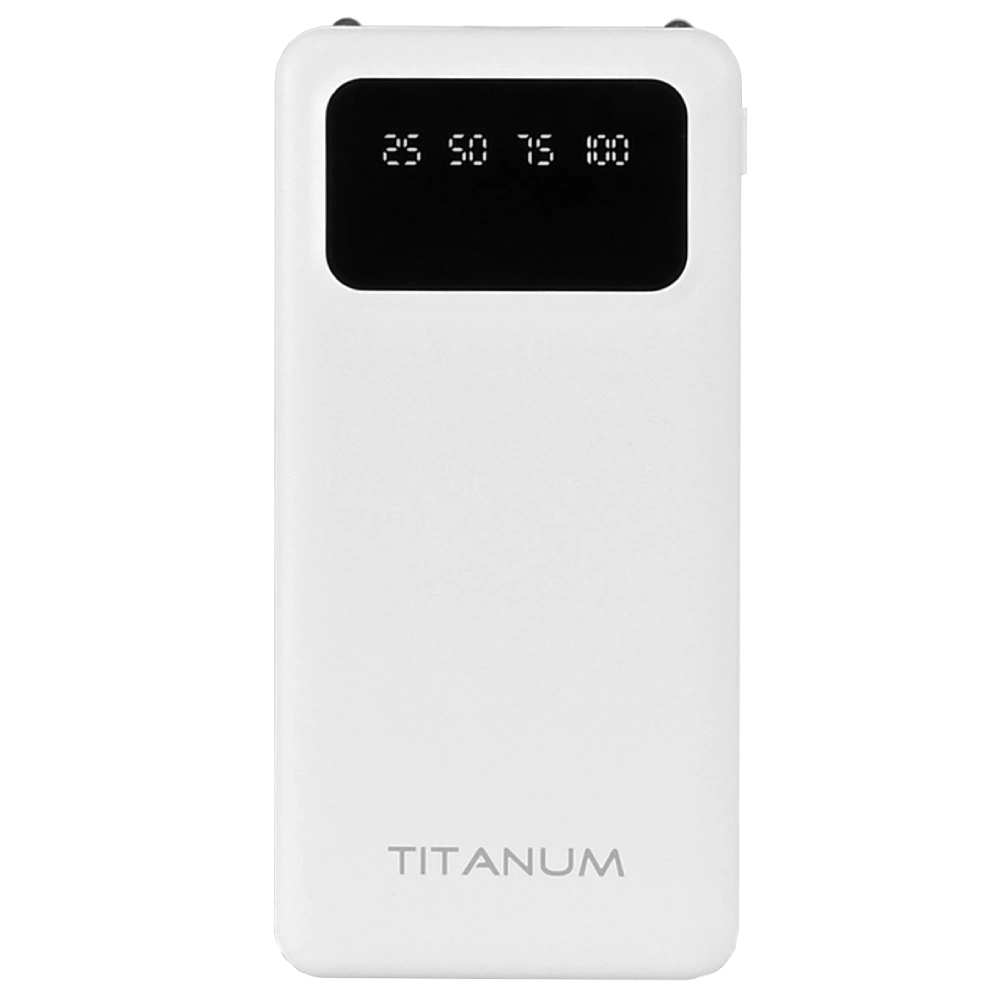 Повербанк videx titanum ol22 white 20000mah