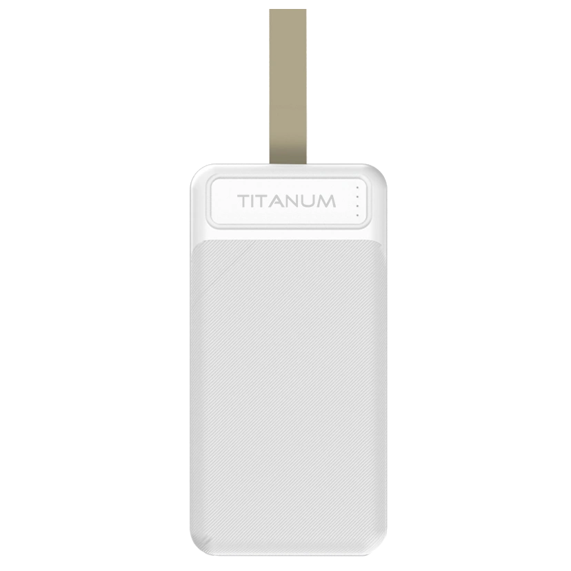 Повербанк videx titanum 914 white 30000mah