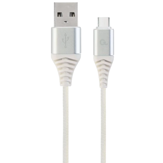 Кабель cablexpert cablexpert cc-usb2b-amcm-1m-bw2 usb a - usb c 1м
