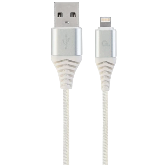Кабель cablexpert cablexpert cc-usb2b-amlm-2m-bw2 usb 2.0/lightning 2м
