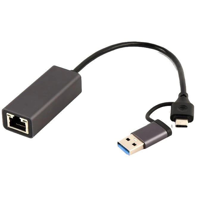 Мережевий адаптер cablexpert cablexpert a-usb3ac-lan-01 usb type-a / type-c
