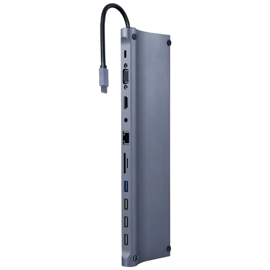 Док станция cablexpert cablexpert a-cm-combo11-01 usb-c 11-в-1