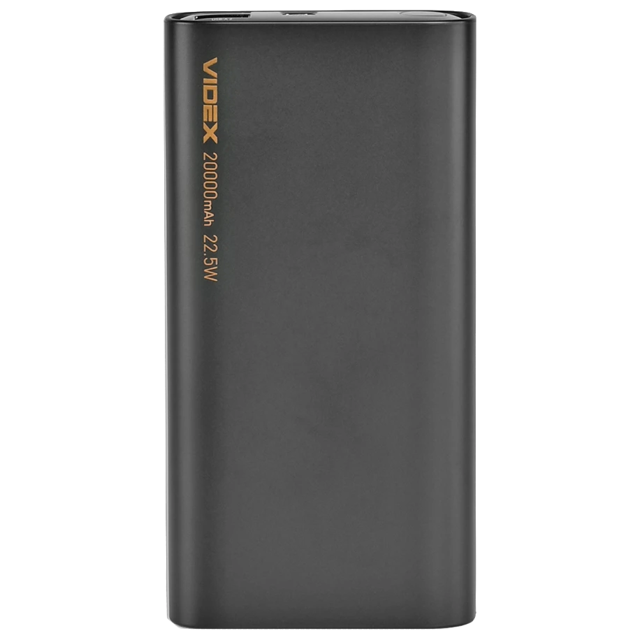 Повербанк videx videx vpb-320 22.5w black 20000mah