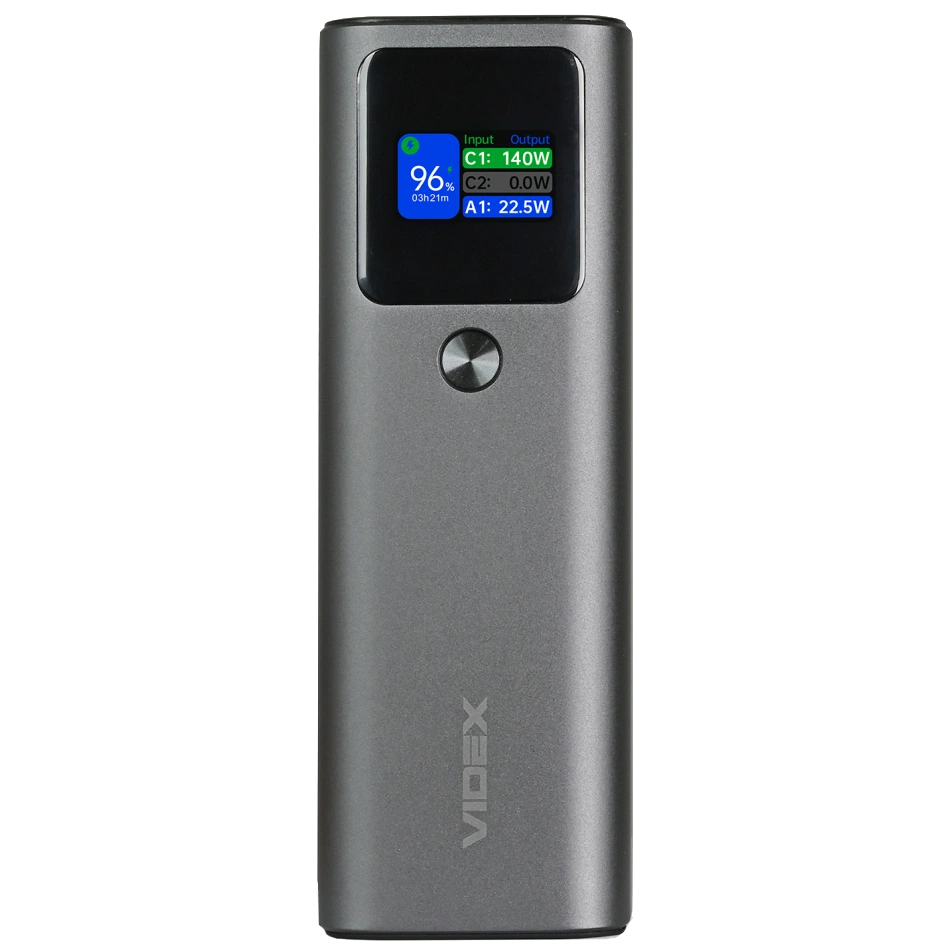 Повербанк videx videx vpb-316 pd140Вт 30000мА•ч