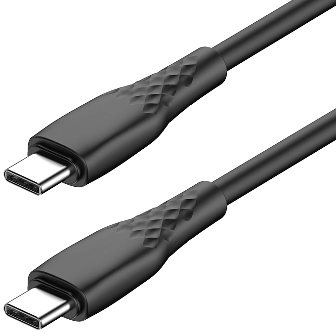 Кабель colorway type-c - type-c 60w 1м