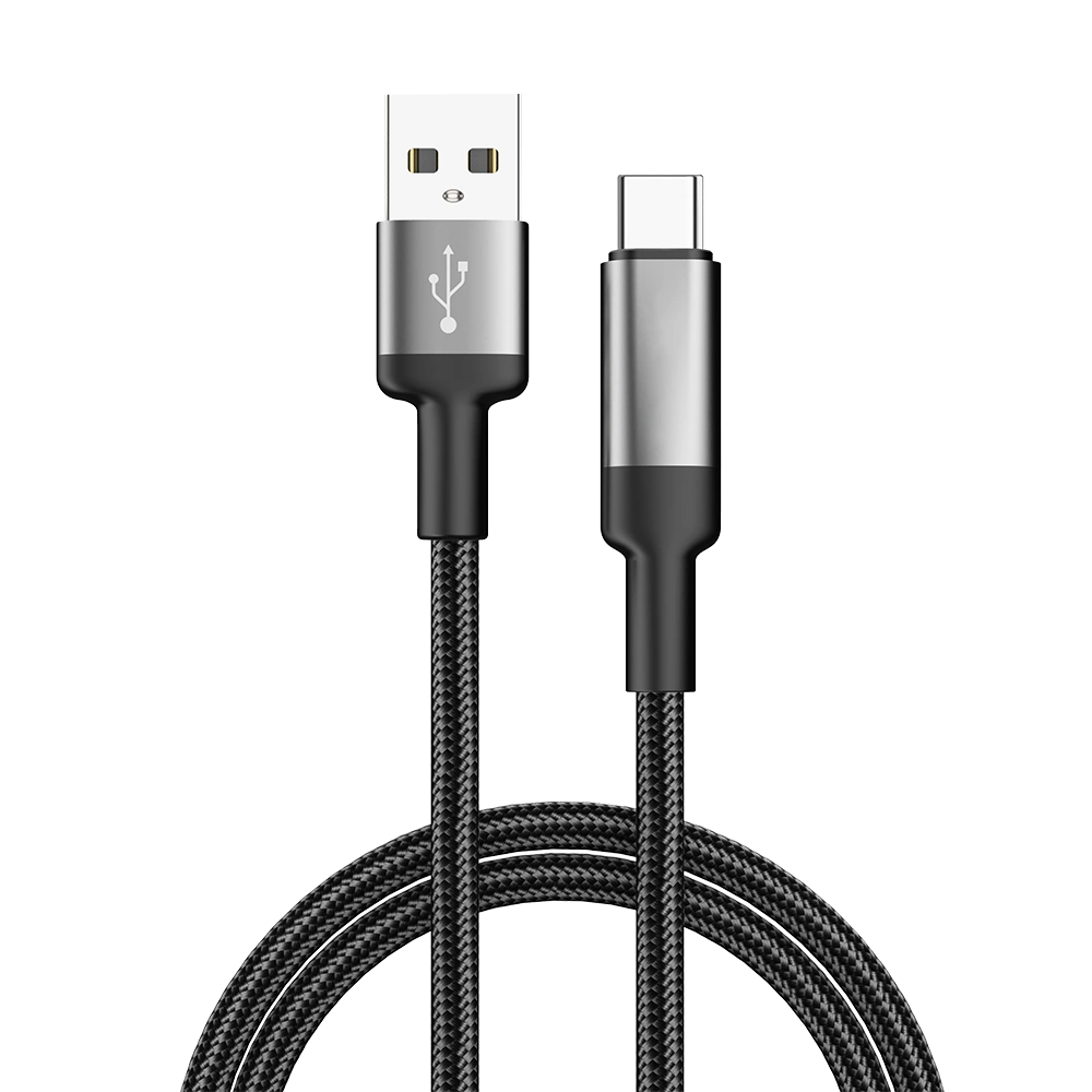 Кабель colorway usb - type-c 66w 2м черный