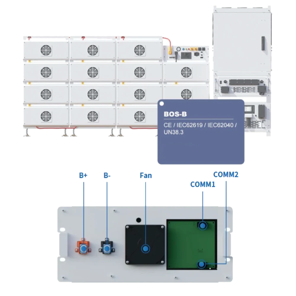 Літієва акумуляторна батарея deye deye bos-b-pack16-a3