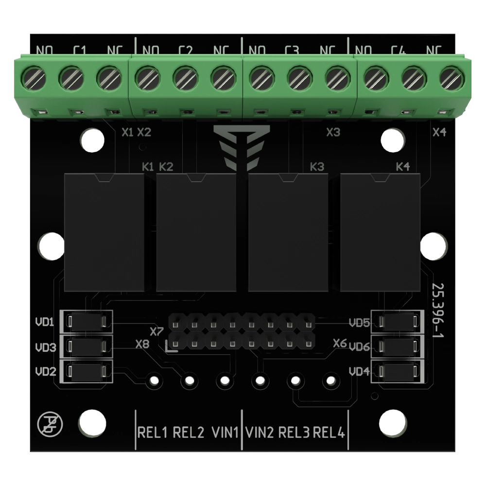 Модуль розширення виходів Тірас tiras tiras m-out4r