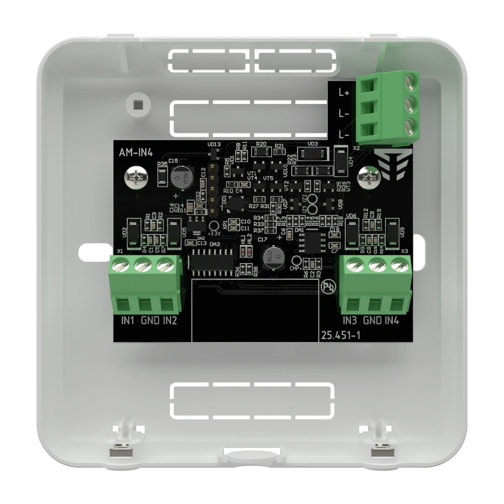 Адресний модуль для збільшення кількості входів Тірас tiras tiras am-in4