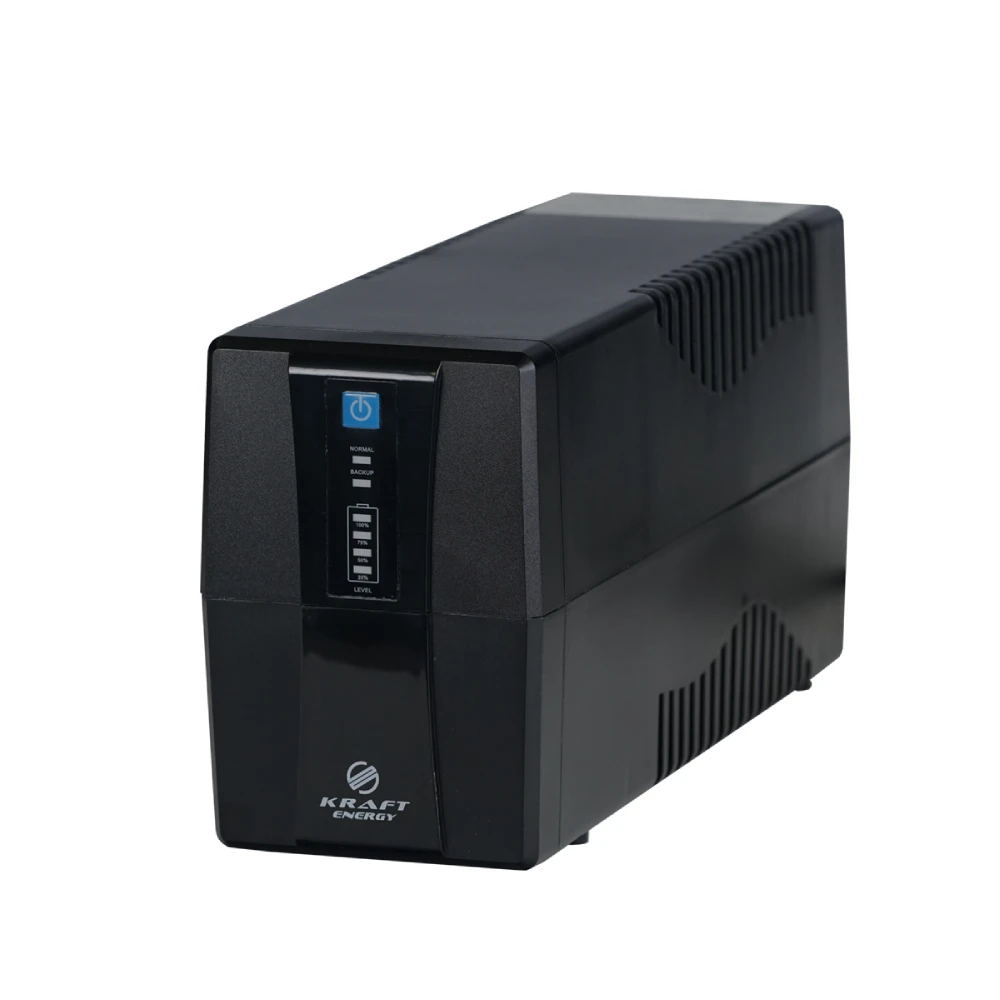 Джерело безперебійного живлення kraft krf-600va/360w(led) ups