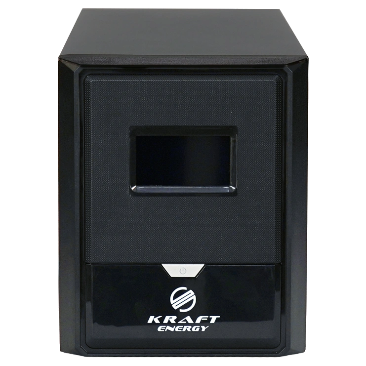 Источник бесперебойного питания kraft krf-b1000va/600w(lcd)24v ups kraft