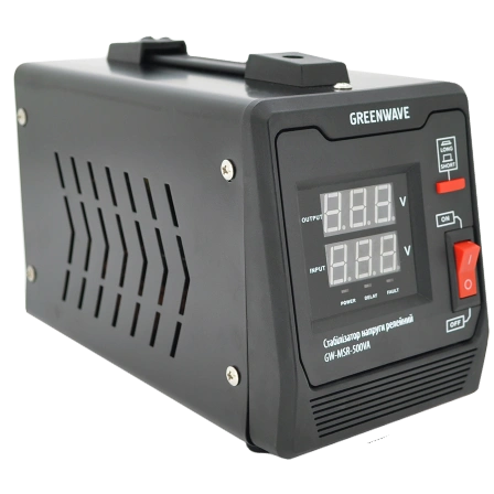 Стабилизатор напряжения релейный 1xshuko, dc140-260v, ac220, box, q green wave green wave mauser 500va (350Вт)