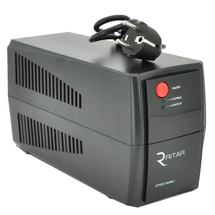 Джерело безперебійного живлення ritar ritar rtp500 standby-l 500Вa