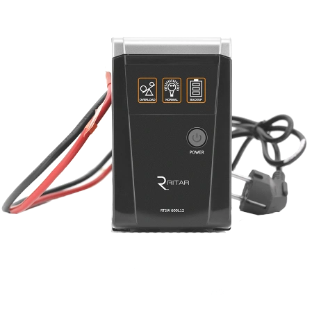 Джерело безперебійного живлення під акумулятор ritar ritar rtsw-600 led 600Вa 12В с правильной синусоидой