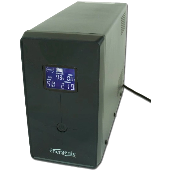 Источник бесперебойного питания energenie energenie eg-ups-033 1200Вa аппроксимированная синусоида
