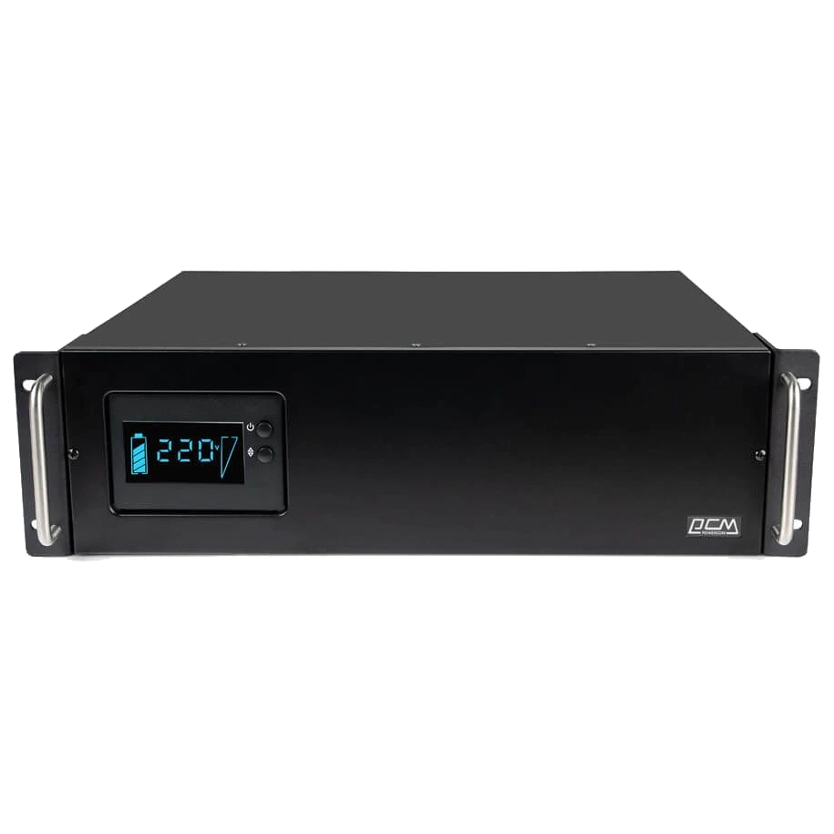 Источник бесперебойного питания powercom powercom kin-3000ap rm 2400 Вт