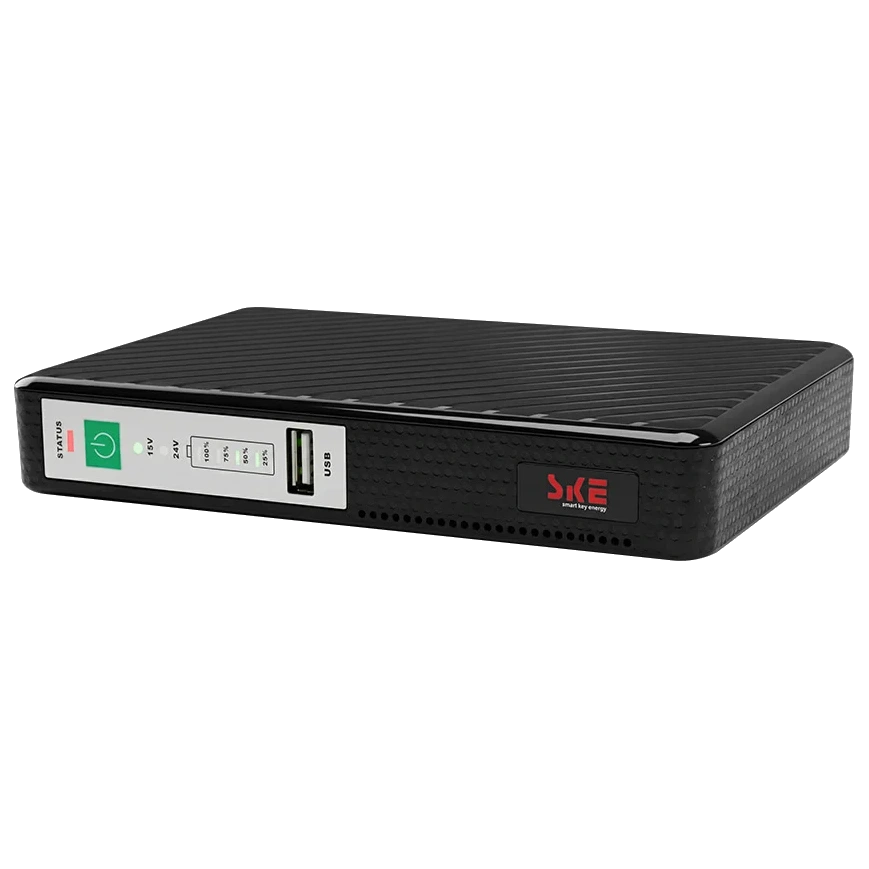 Источник бесперебойного питания ske ske poe-432n mini ups 8800мА•ч