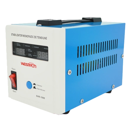 Стабилизатор напряжения westech westech svr-1000Вa/750Вт однофазный релейный