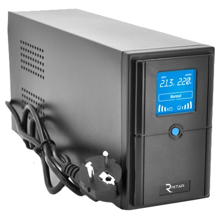 Источник бесперебойного питания ritar ritar e-rtm1200 elf-d lcd (720w)