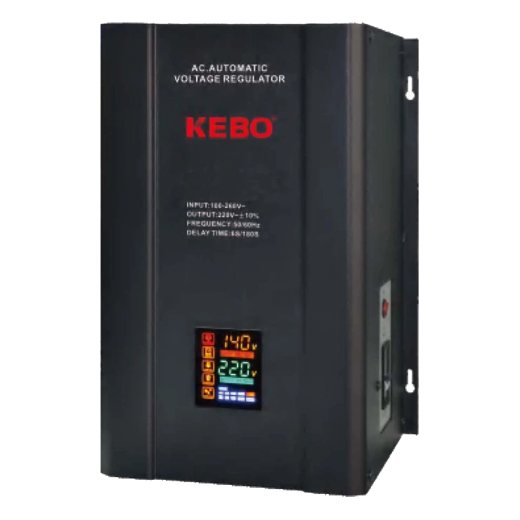 Стабілізатор напруги сервопривідний kebo kebo swmr-5000va 3000w 2xshuko
