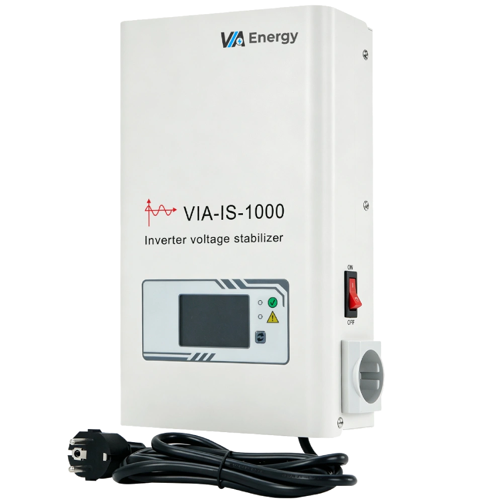 Стабилизатор напряжения инверторный via energy via energy via-is-1000va 1xshuko