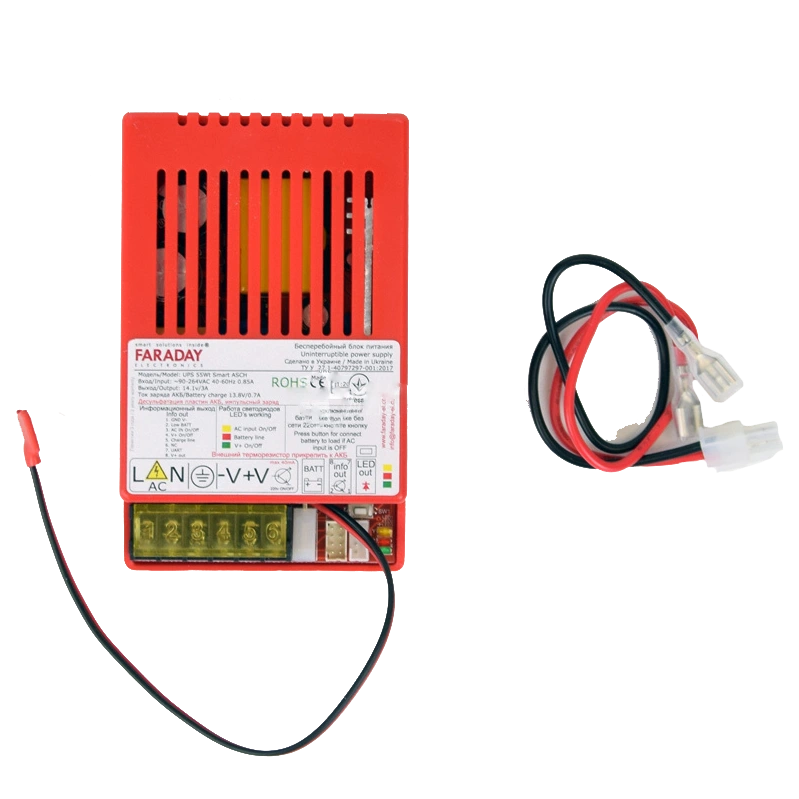 Безперебійний блок живлення faraday electronics faraday electronics 55w ups smart asch pl
