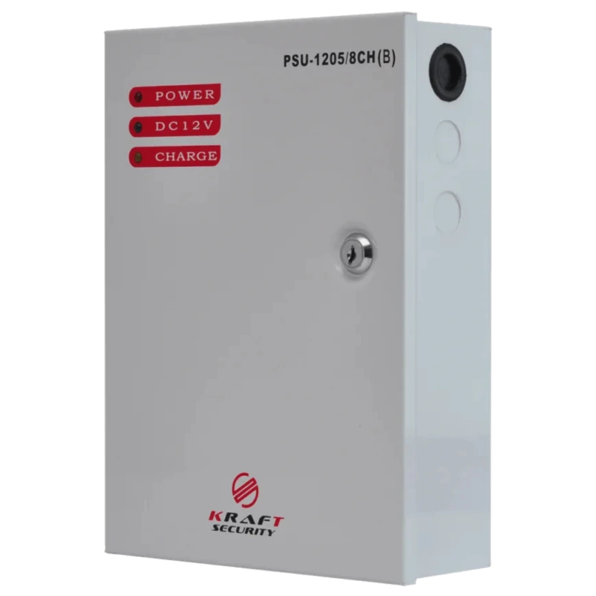 Джерело безперебійного живлення kraft kraft psu-1205/8ch(b)