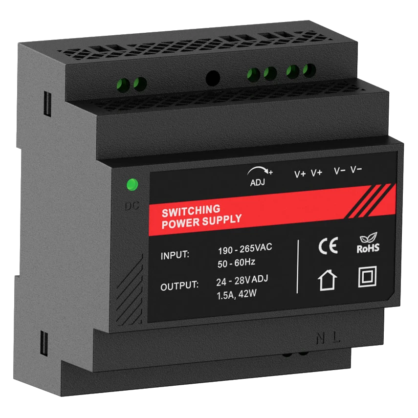 Джерело безперебійного живлення kraft kraft psu-24015din(p)
