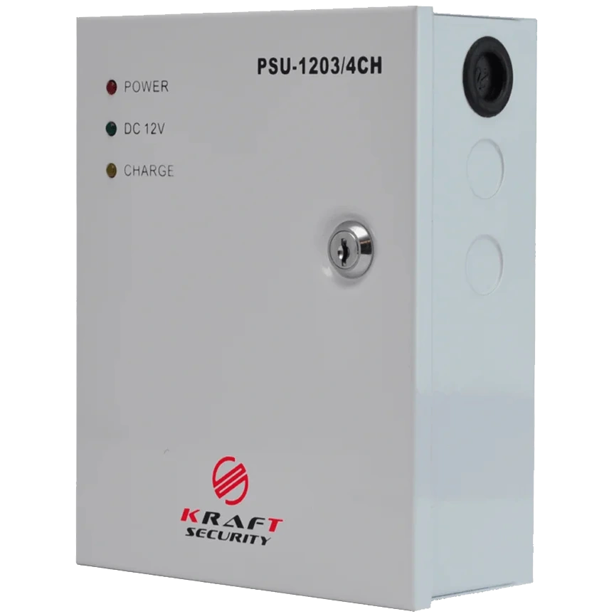 Блок безперебійного живлення kraft kraft psu-1203/4ch