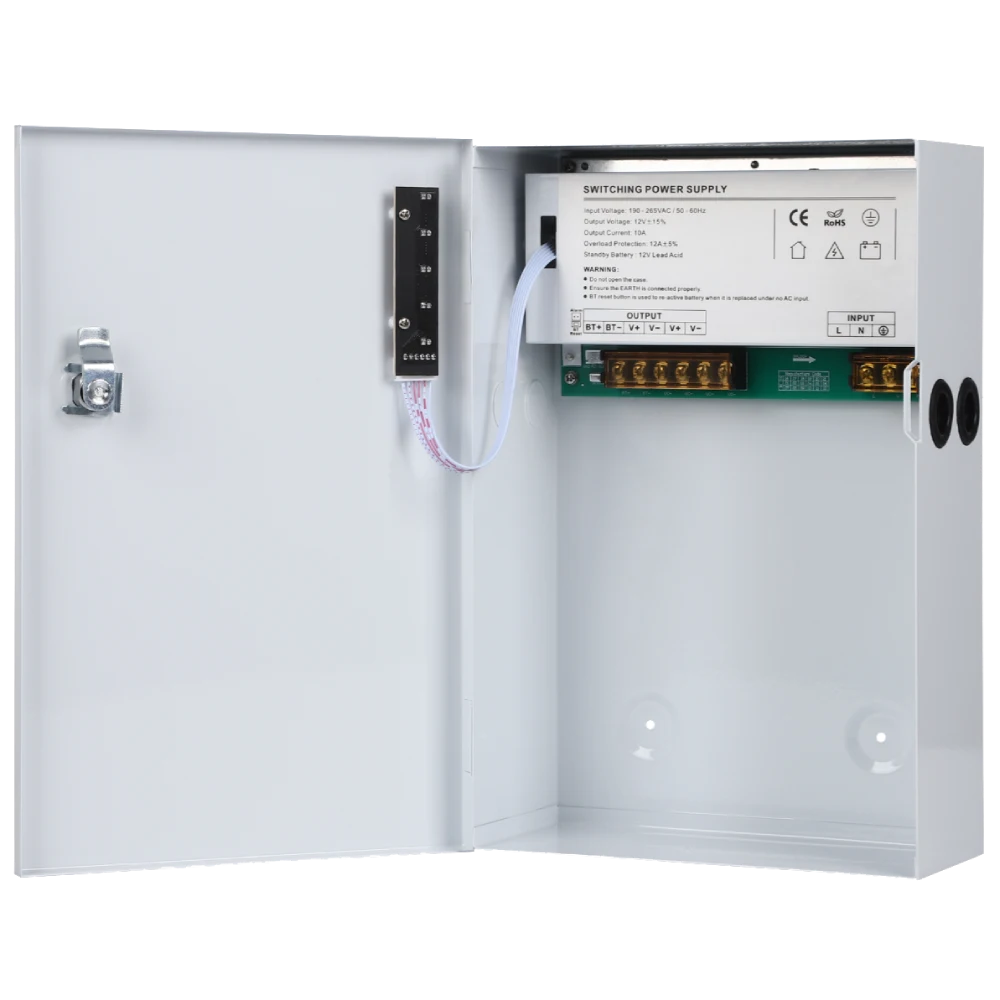 Джерело безперебійного живлення psu-1210-l(m) 12v/10a під акб gel/agm 18ah