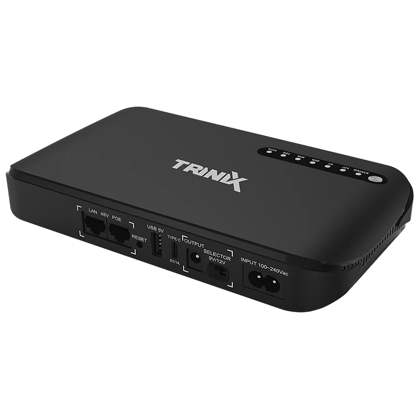 Джерело безперебійного живлення trinix trinix trx-mups-1812 type-c 20000mah lifepo4