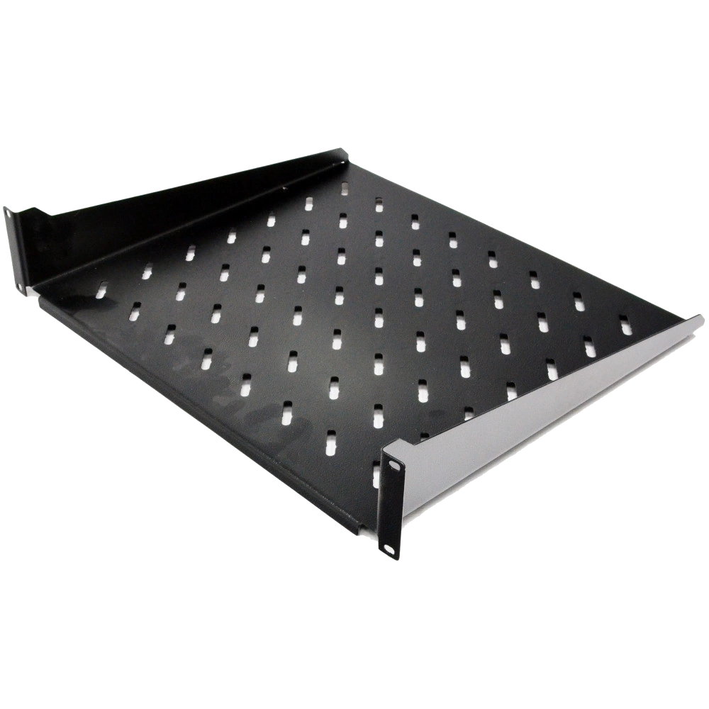 Полка консольная черная 19\