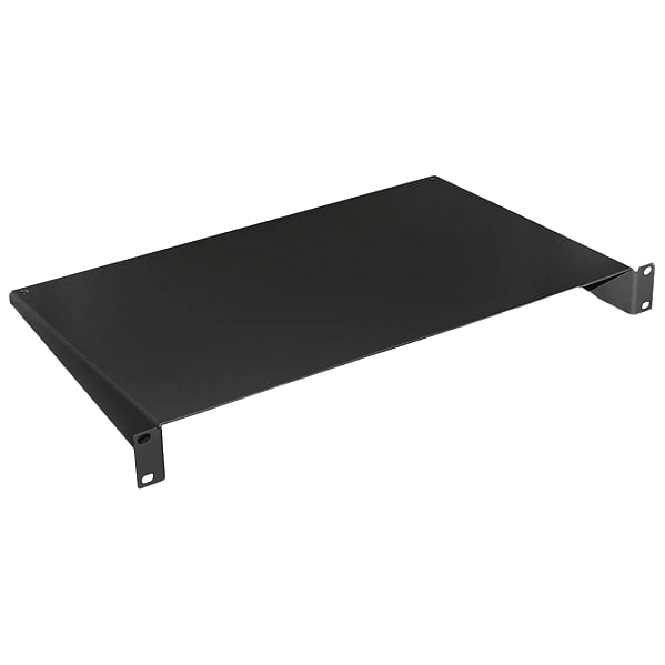 Полиця консольна чорна hypernet 1u 19\