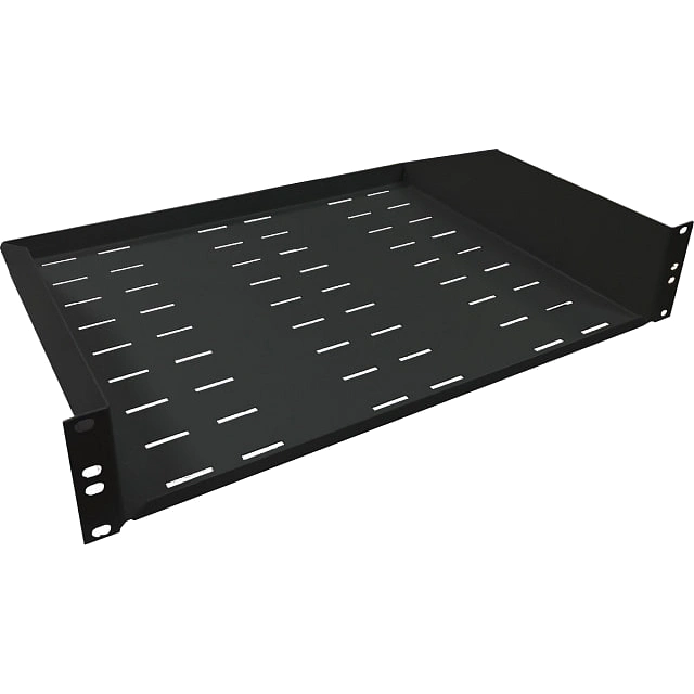 Полиця консольна чорна hypernet 2u 19\