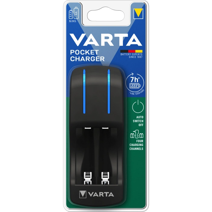 Зарядний пристрій varta varta pocket charger 57642 Вli 1