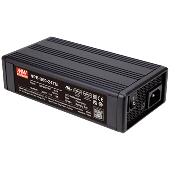 Зарядний пристрій mean well mean well npb-360-24tb