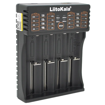 Зарядний пристрій liitokala liitokala lii-402 4 канали
