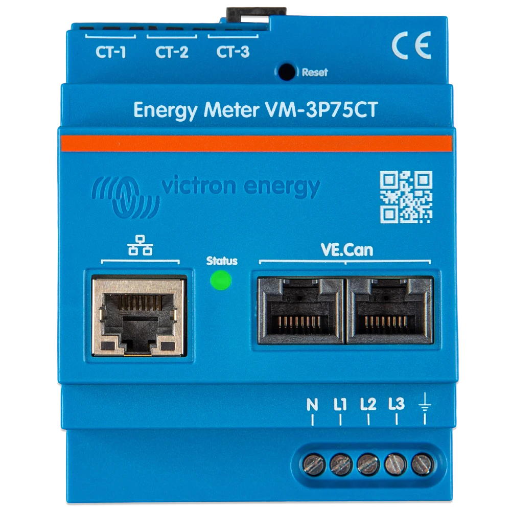 Лічильник victron energy victron energy vm-3p75ct