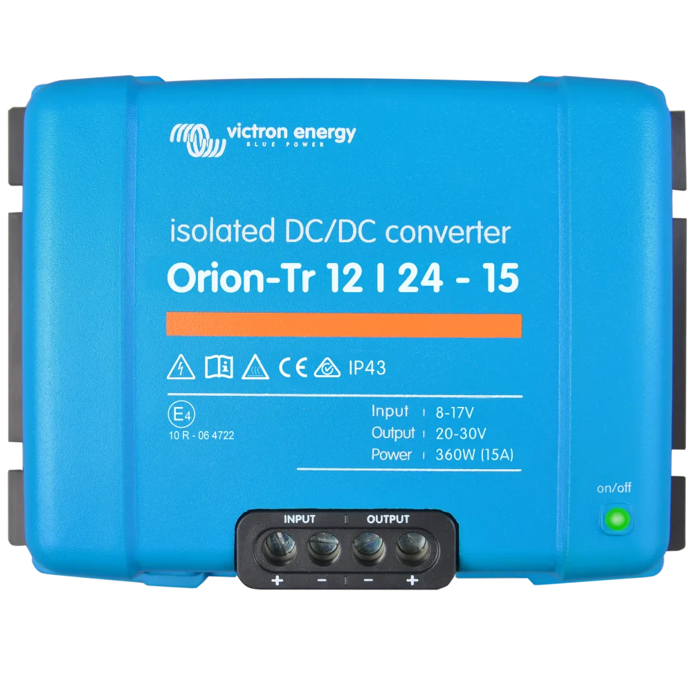 Dc-dc конвертер victron energy victron energy orion-tr 12/24-15a (360w)