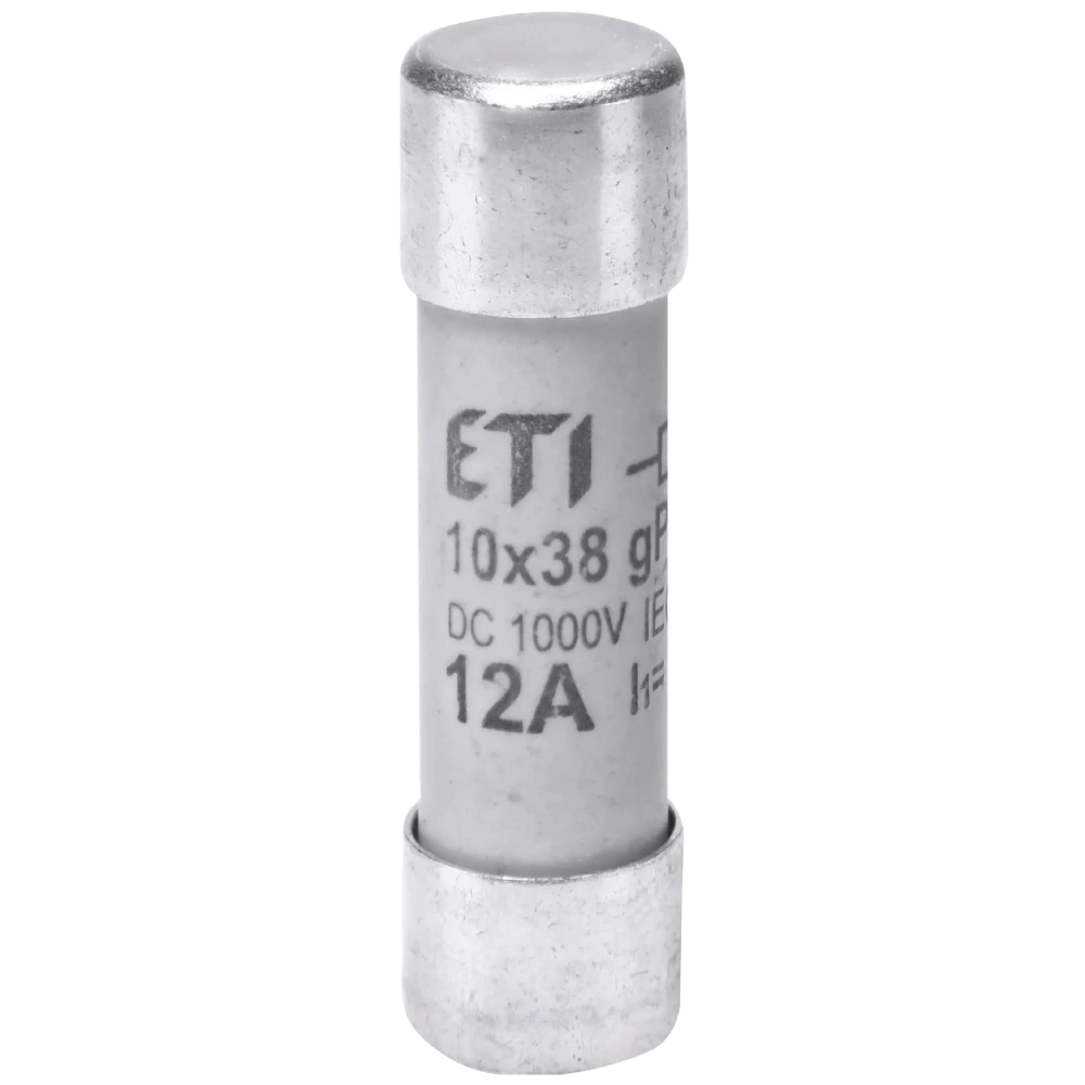 Запобіжник eti eti ch10x38 gpv 12a 1000v