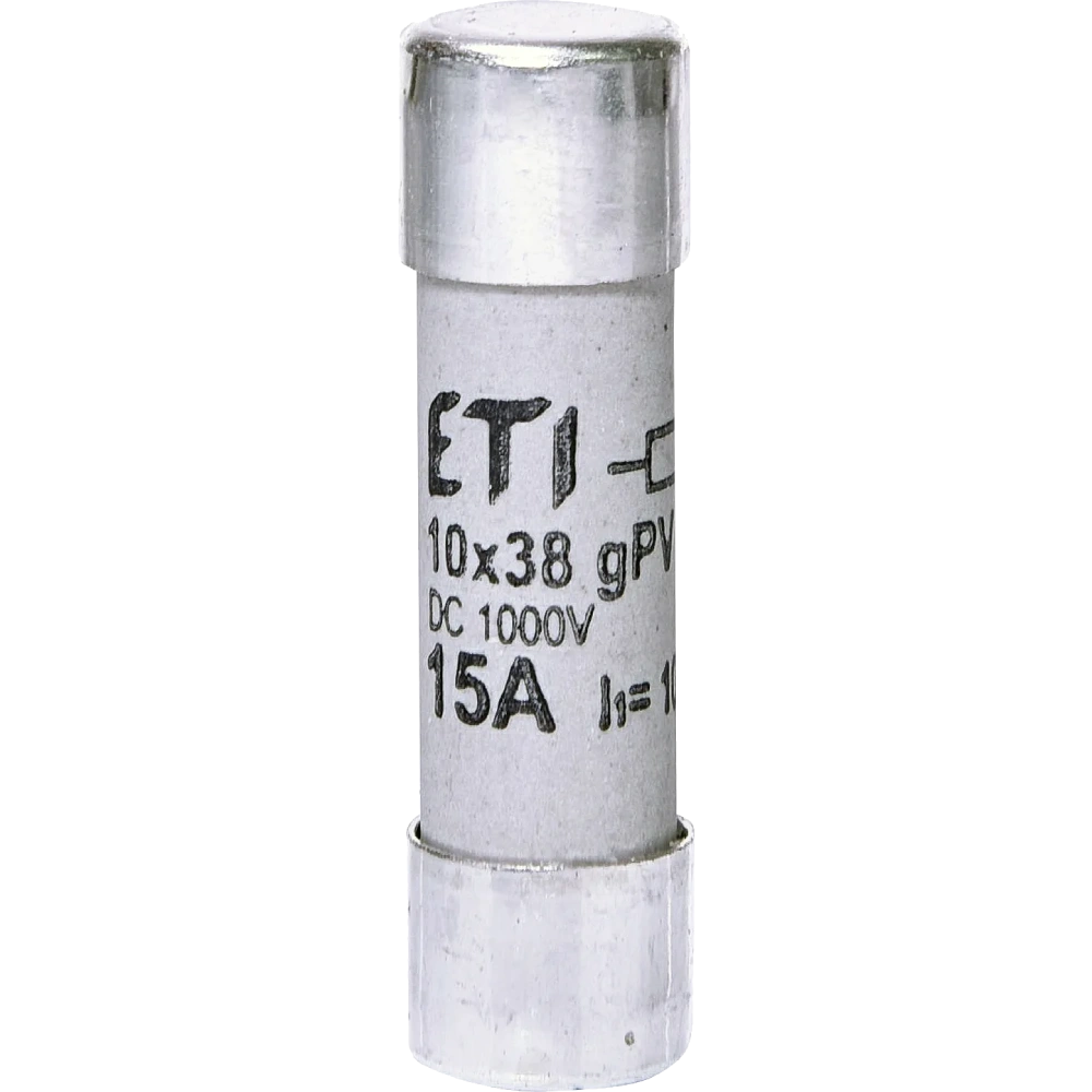 Предохранитель eti eti ch10x38 gpv 15a 1000v 10ka