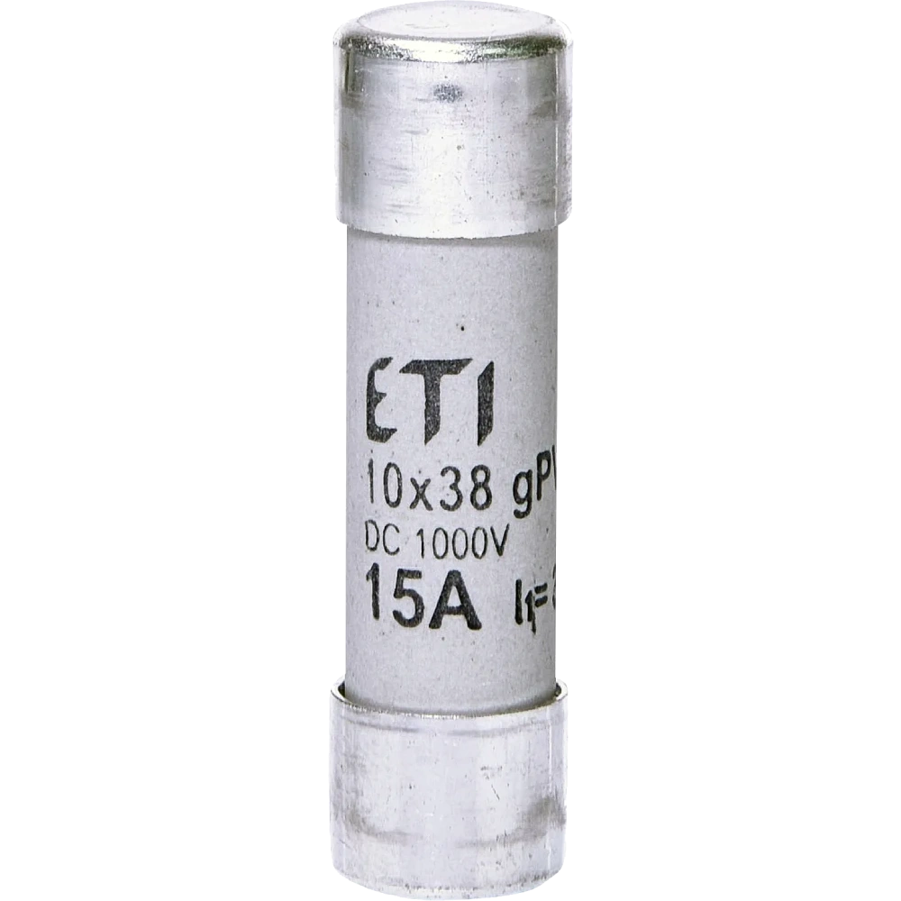 Запобіжник eti eti ch10x38 gpv 15a 1000v