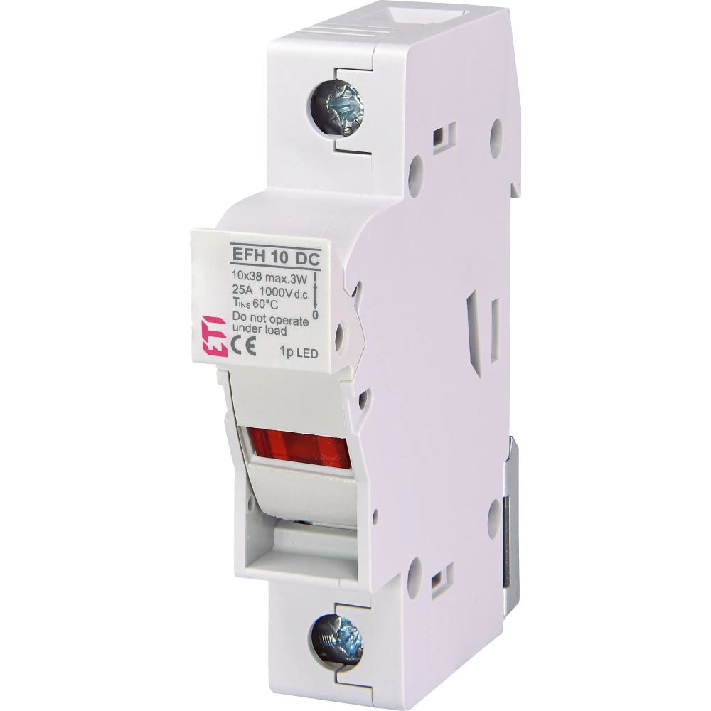 Тримач запобіжника eti ЕТІ efh 10 1p-led 25a 1000v dc