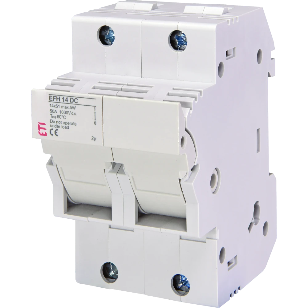 Тримач запобіжника eti ЕТІ efh 14 2p 50a 1000v dc