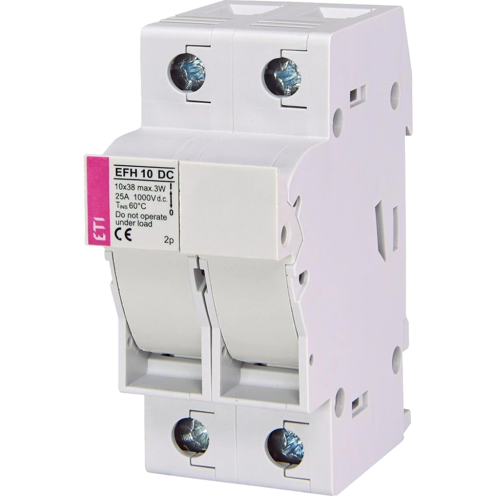 Тримач запобіжника eti ЕТІ efh 10 2p 25a 1000v dc
