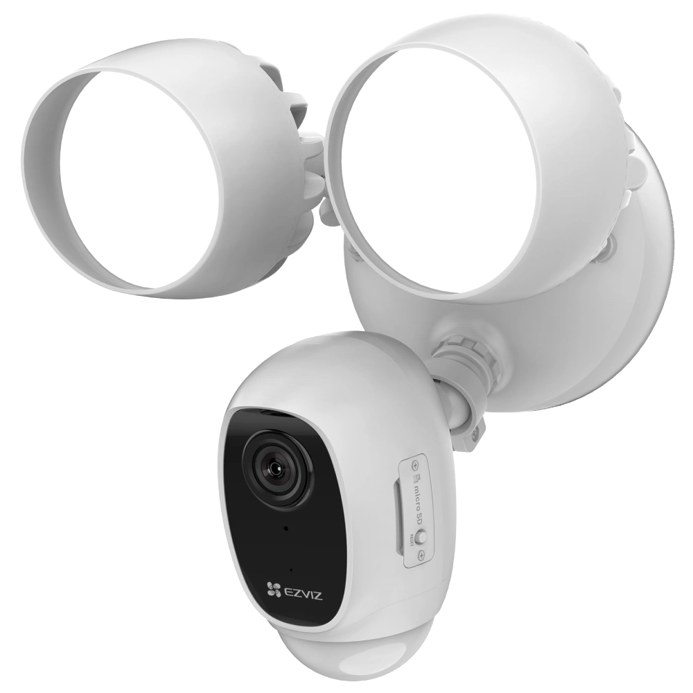 2МП wi-fi  зовнішня камера ezviz з освітленням і сиреною smart security home kit cs-lc1c-a0-1f2wpfrl(2.8mm)